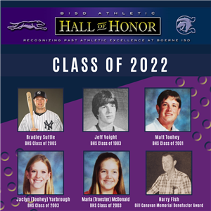  2022 Athletic Hall of Honor